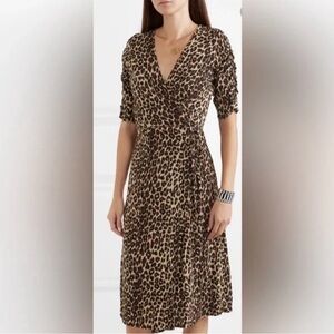 Faithfull The Brand Anne Marie wrap midi dress